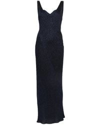 Missoni - Ribgebreide Maxi-Jurk Met Metallic Effect - Lyst