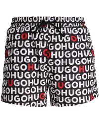 HUGO - Tortuga Swim Shorts - Lyst