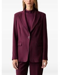 Fracomina - Blazer À Simple Boutonnage - Lyst