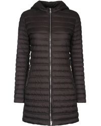 Add - Hooded Quilted Coat - Lyst