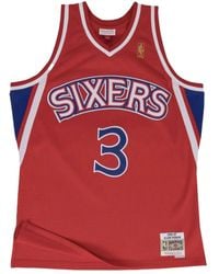Mitchell & Ness - X Nba 76Ers 96 Allen Iverson Swingman Road Tank Top - Lyst