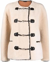 TOTEME - Veste de shearling tomeme - Lyst