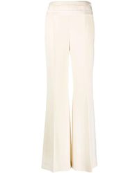 Moschino - Virgin Wool Palazzo Trousers - Lyst