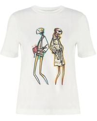 Missoni - Graphic- Print T-Shirt - Lyst