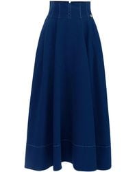 Elisabetta Franchi - フレアスカート - Lyst
