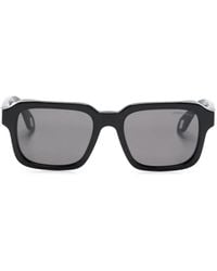 Giorgio Armani - Sonnenbrille Mit Eckigem Gestell - Lyst
