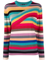 PS by Paul Smith - Pull rayé à manches longues - Lyst