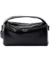 Prada - Kuriertasche Mit Logo - Lyst
