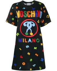 moschino multicolor t shirt