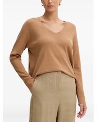Ouí - Freyja V-Neck Knitted Pullover - Lyst