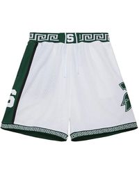 Mitchell & Ness - Ncaa Mich State 1999 Shorts - Lyst