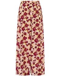 Marni - Pantalon À Imprimé Secret Bouquet - Lyst