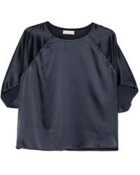 Purotatto - Round-Neck Chain-Detail T-Shirt - Lyst