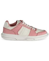 Tommy Hilfiger - Baskets Basses À Détails En Velours Côtelé - Lyst