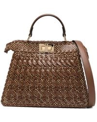Fendi - Small Peekaboo Iseeu Tote Bag - Lyst