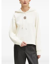BOSS - Logo-embroidered Hoodie - Lyst