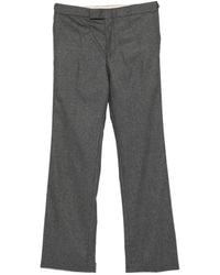 McQueen - Tailored Wool Trousers - Lyst