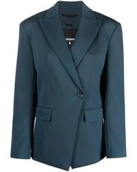 Patrizia Pepe - Doppelreihiger Blazer Mit Steigendem Revers - Lyst