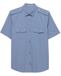Prada - Cotton Poplin Shirt - Lyst