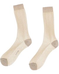 ANT45 - Ilex Ribbed Socks - Lyst