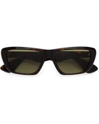 Marni - Tortoiseshell-Effect Rectangle-Frame Sunglasses - Lyst