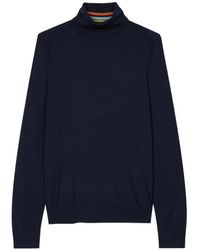 Paul Smith - Merino Wool Turtleneck Sweater - Lyst