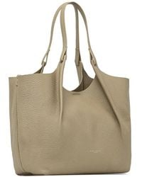 Gianni Chiarini - Large Dua Grained Shoulder Bag - Lyst