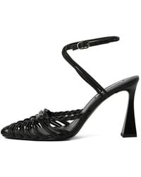 KARL LAGERFELD - Debutante Leather Sandals - Lyst