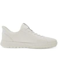 Geox - Flextride Plus Lace-Up Leather Sneakers - Lyst