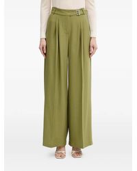 KARL LAGERFELD - Pleated Wide-Leg Trousers - Lyst