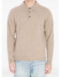 Roberto Collina - Long-Sleeve Polo Shirt - Lyst