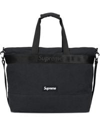 Supreme - Logo-Plaque Tote Bag - Lyst