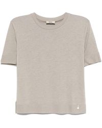 Herno - Fine-Knit T-Shirt - Lyst