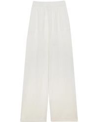 MSGM - ロゴ ワイドパンツ - Lyst