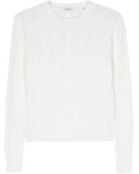 Aspesi - Cable-knit Cotton Jumper - Lyst