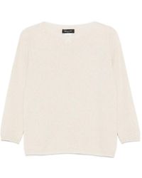 Fabiana Filippi - Fine-Knit Three-Quarter-Sleeve Sweater - Lyst