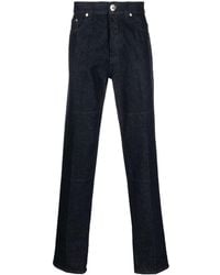 Lanvin - High-rise Slim-cut Jeans - Lyst