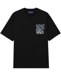 AFTERMATHS - Paisley-Print Pocket T-Shirt - Lyst