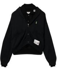 Maison Mihara Yasuhiro - Layered Cardigan - Lyst