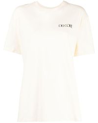 Del Core - Graphic-print Cotton T-shirt - Lyst