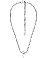 DIESEL - Stainless Steel Chain Necklace - Lyst