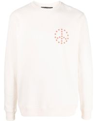 メンズ Etudes Studio ホワイト Desert Flaming ロング スリーブ T