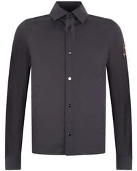 Herno - Logo-Detail Shirt Jacket - Lyst