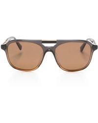 Brunello Cucinelli - Bc4001S Pilot-Frame Sunglasses - Lyst