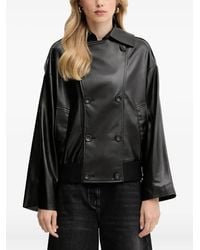 Silvian Heach - Double-Breasted Button Jacket - Lyst