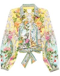 CAMILLA - Tales Of Topkapi Palace Tied Shirt - Lyst