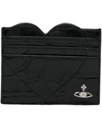 Vivienne Westwood - Porte-Cartes À Logo Orb Embossé - Lyst