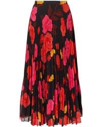 Erdem - Pleated Midi Skirt - Lyst