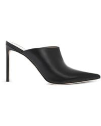 Francesco Russo - Pointed-Toe Leather Mules - Lyst