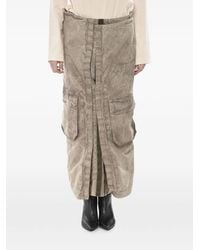 Y. Project - Maxi Cargo Denim Skirt - Lyst